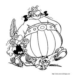 Disegno da colorare: Asterix e Obelix (Cartoni animati) #24424 - Pagine da Colorare Stampabili Gratuite