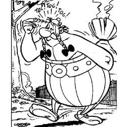 Disegno da colorare: Asterix e Obelix (Cartoni animati) #24427 - Pagine da Colorare Stampabili Gratuite