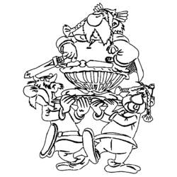 Disegno da colorare: Asterix e Obelix (Cartoni animati) #24429 - Pagine da Colorare Stampabili Gratuite
