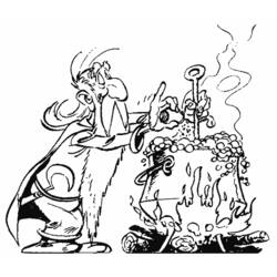 Disegno da colorare: Asterix e Obelix (Cartoni animati) #24430 - Pagine da Colorare Stampabili Gratuite