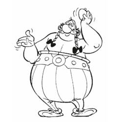 Disegno da colorare: Asterix e Obelix (Cartoni animati) #24438 - Pagine da Colorare Stampabili Gratuite