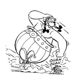 Disegno da colorare: Asterix e Obelix (Cartoni animati) #24442 - Pagine da Colorare Stampabili Gratuite