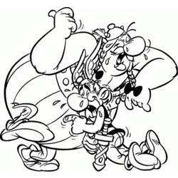 Disegno da colorare: Asterix e Obelix (Cartoni animati) #24445 - Pagine da Colorare Stampabili Gratuite