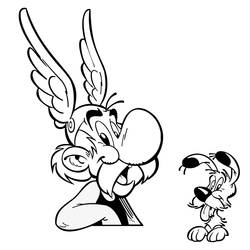 Disegno da colorare: Asterix e Obelix (Cartoni animati) #24455 - Pagine da Colorare Stampabili Gratuite