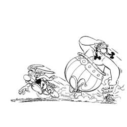 Disegno da colorare: Asterix e Obelix (Cartoni animati) #24482 - Pagine da Colorare Stampabili Gratuite
