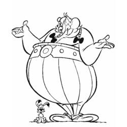 Disegno da colorare: Asterix e Obelix (Cartoni animati) #24483 - Pagine da Colorare Stampabili Gratuite