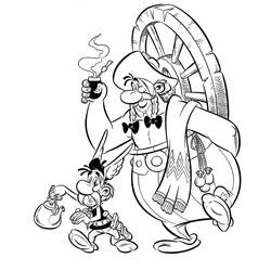 Disegno da colorare: Asterix e Obelix (Cartoni animati) #24487 - Pagine da Colorare Stampabili Gratuite