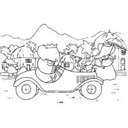 Disegno da colorare: babar (Cartoni animati) #28001 - Pagine da Colorare Stampabili Gratuite