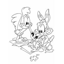 Disegno da colorare: baby looney tunes (Cartoni animati) #26522 - Pagine da Colorare Stampabili Gratuite