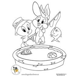 Disegno da colorare: baby looney tunes (Cartoni animati) #26541 - Pagine da Colorare Stampabili Gratuite