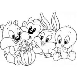 Disegno da colorare: baby looney tunes (Cartoni animati) #26565 - Pagine da Colorare Stampabili Gratuite