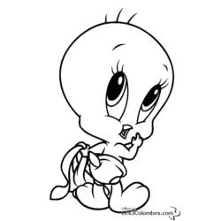 Disegno da colorare: baby looney tunes (Cartoni animati) #26575 - Pagine da Colorare Stampabili Gratuite