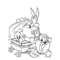 Disegno da colorare: baby looney tunes (Cartoni animati) #26586 - Pagine da Colorare Stampabili Gratuite