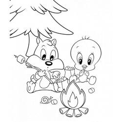 Disegno da colorare: baby looney tunes (Cartoni animati) #26587 - Pagine da Colorare Stampabili Gratuite