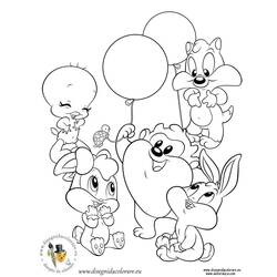 Disegno da colorare: baby looney tunes (Cartoni animati) #26598 - Pagine da Colorare Stampabili Gratuite