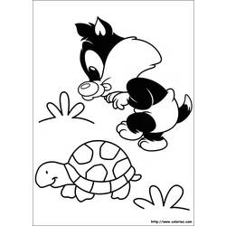 Disegno da colorare: baby looney tunes (Cartoni animati) #26599 - Pagine da Colorare Stampabili Gratuite