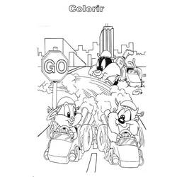 Disegno da colorare: baby looney tunes (Cartoni animati) #26602 - Pagine da Colorare Stampabili Gratuite