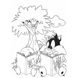 Disegno da colorare: baby looney tunes (Cartoni animati) #26617 - Pagine da Colorare Stampabili Gratuite