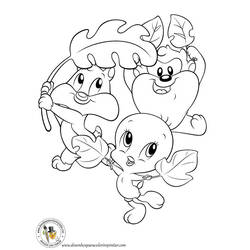 Disegno da colorare: baby looney tunes (Cartoni animati) #26633 - Pagine da Colorare Stampabili Gratuite