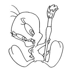 Disegno da colorare: baby looney tunes (Cartoni animati) #26647 - Pagine da Colorare Stampabili Gratuite