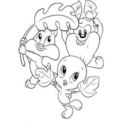 Disegno da colorare: baby looney tunes (Cartoni animati) #26691 - Pagine da Colorare Stampabili Gratuite