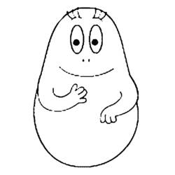 Disegno da colorare: Barbapapà (Cartoni animati) #36434 - Pagine da Colorare Stampabili Gratuite