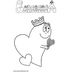 Disegno da colorare: Barbapapà (Cartoni animati) #36449 - Pagine da Colorare Stampabili Gratuite