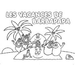 Disegno da colorare: Barbapapà (Cartoni animati) #36460 - Pagine da Colorare Stampabili Gratuite