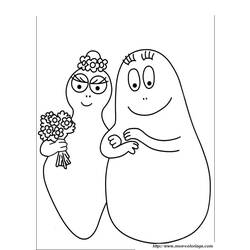 Disegno da colorare: Barbapapà (Cartoni animati) #36488 - Pagine da Colorare Stampabili Gratuite