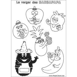 Disegno da colorare: Barbapapà (Cartoni animati) #36521 - Pagine da Colorare Stampabili Gratuite