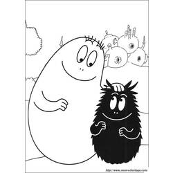 Disegno da colorare: Barbapapà (Cartoni animati) #36529 - Pagine da Colorare Stampabili Gratuite