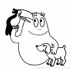 Disegno da colorare: Barbapapà (Cartoni animati) #36531 - Pagine da Colorare Stampabili Gratuite