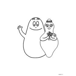 Disegno da colorare: Barbapapà (Cartoni animati) #36582 - Pagine da Colorare Stampabili Gratuite