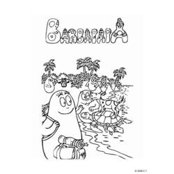 Disegno da colorare: Barbapapà (Cartoni animati) #36606 - Pagine da Colorare Stampabili Gratuite