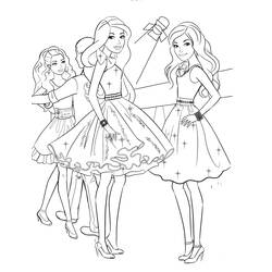Disegno da colorare: Barbie (Cartoni animati) #27539 - Pagine da Colorare Stampabili Gratuite