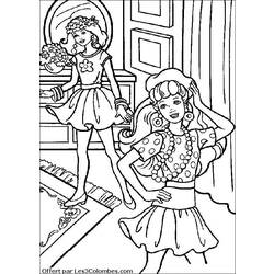 Disegno da colorare: Barbie (Cartoni animati) #27605 - Pagine da Colorare Stampabili Gratuite