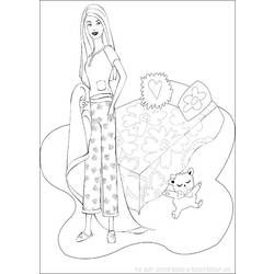 Disegno da colorare: Barbie (Cartoni animati) #27664 - Pagine da Colorare Stampabili Gratuite