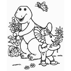 Disegno da colorare: Barney e i suoi amici (Cartoni animati) #40915 - Pagine da Colorare Stampabili Gratuite