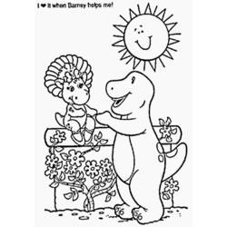 Disegno da colorare: Barney e i suoi amici (Cartoni animati) #40943 - Pagine da Colorare Stampabili Gratuite