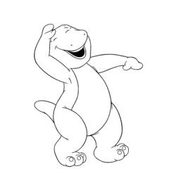 Disegno da colorare: Barney e i suoi amici (Cartoni animati) #40945 - Pagine da Colorare Stampabili Gratuite