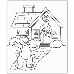 Disegno da colorare: Barney e i suoi amici (Cartoni animati) #40951 - Pagine da Colorare Stampabili Gratuite