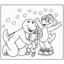 Disegno da colorare: Barney e i suoi amici (Cartoni animati) #40959 - Pagine da Colorare Stampabili Gratuite