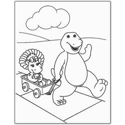 Disegno da colorare: Barney e i suoi amici (Cartoni animati) #40962 - Pagine da Colorare Stampabili Gratuite