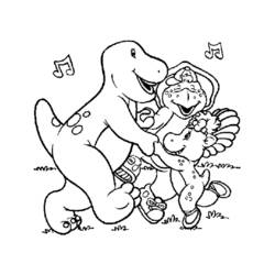 Disegno da colorare: Barney e i suoi amici (Cartoni animati) #40979 - Pagine da Colorare Stampabili Gratuite
