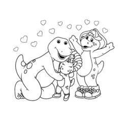 Disegno da colorare: Barney e i suoi amici (Cartoni animati) #40987 - Pagine da Colorare Stampabili Gratuite