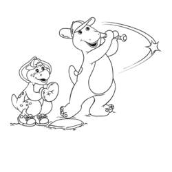Disegno da colorare: Barney e i suoi amici (Cartoni animati) #40990 - Pagine da Colorare Stampabili Gratuite