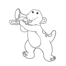 Disegno da colorare: Barney e i suoi amici (Cartoni animati) #41016 - Pagine da Colorare Stampabili Gratuite