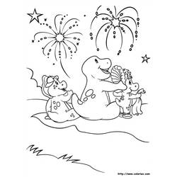 Disegno da colorare: Barney e i suoi amici (Cartoni animati) #41029 - Pagine da Colorare Stampabili Gratuite