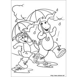 Disegno da colorare: Barney e i suoi amici (Cartoni animati) #41069 - Pagine da Colorare Stampabili Gratuite