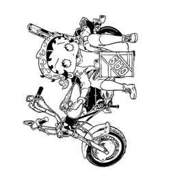 Disegno da colorare: Betty Boop (Cartoni animati) #25943 - Pagine da Colorare Stampabili Gratuite